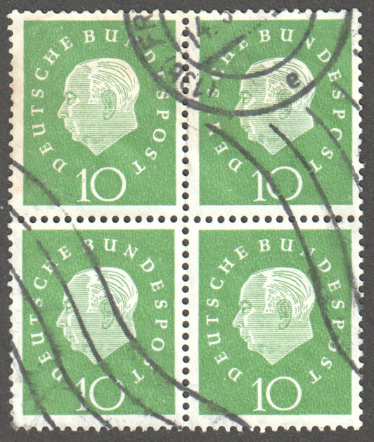 Germany Scott 794 Used Block - Click Image to Close